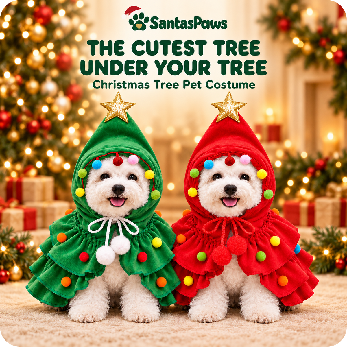 Christmas Dog Costume