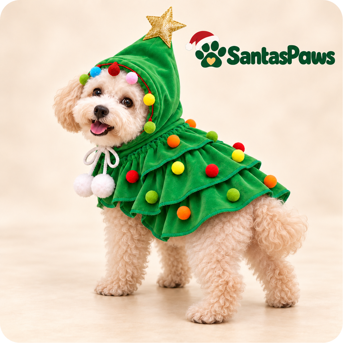 Christmas Dog Costume