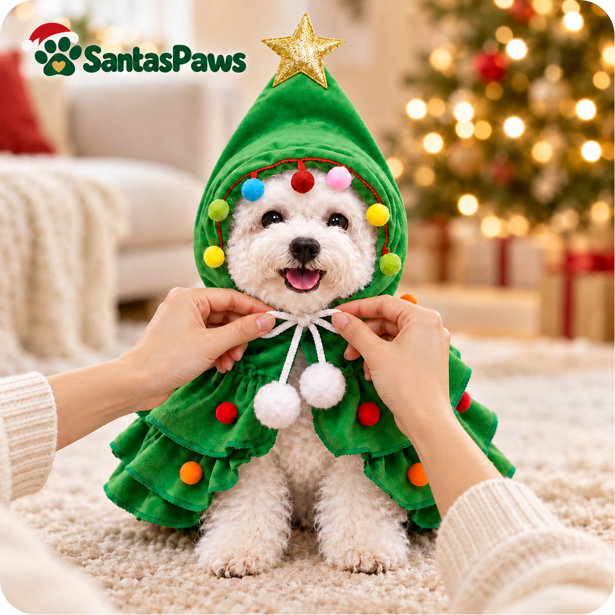 Christmas Dog Costume