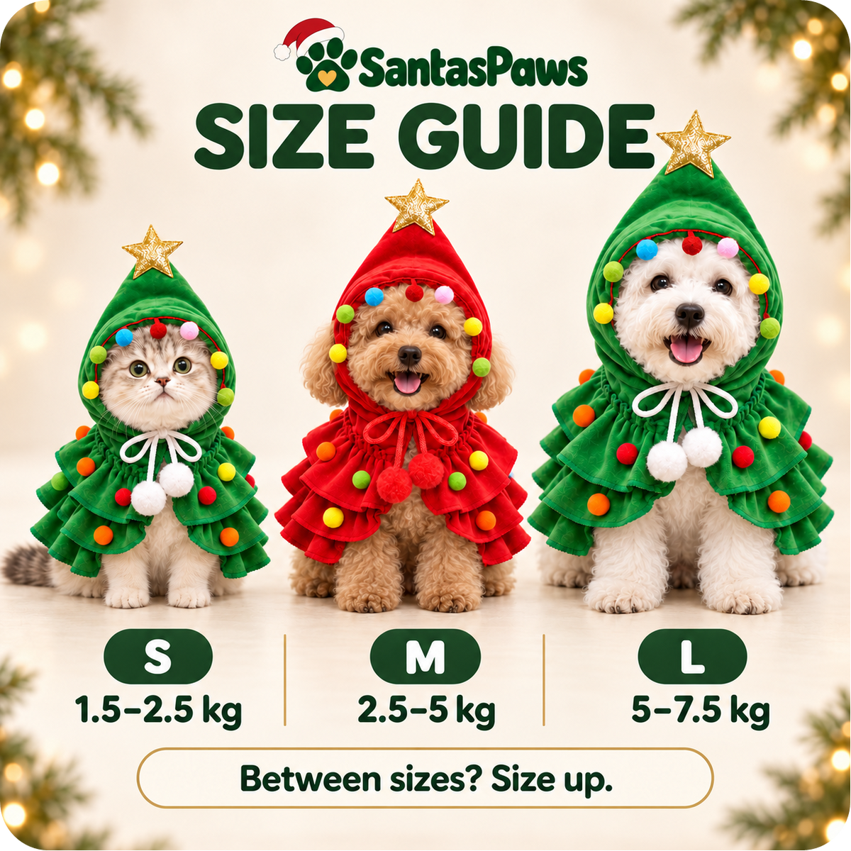 Christmas Dog Costume
